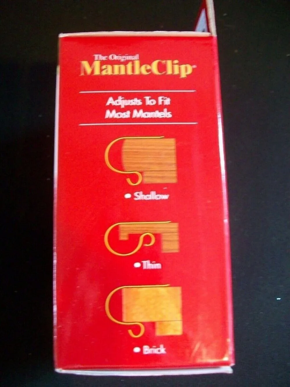 Haute The Original Mantle Clip Set 4 Green Christmas Stocking Hangers Holders